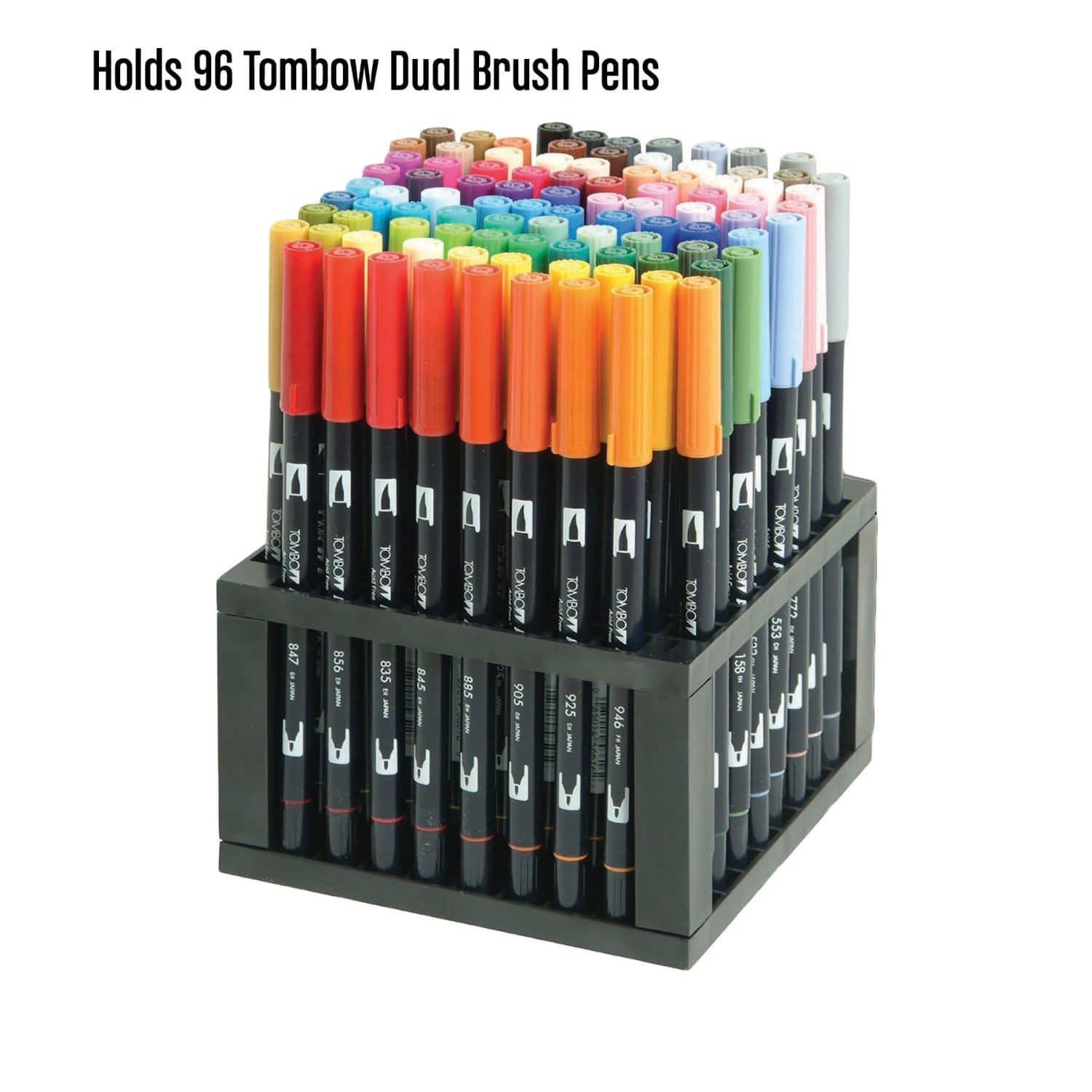 Tombow Dual Brush Marker Set 96 w/ Desk Stand – CL Gifts and