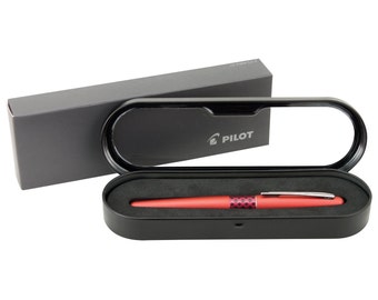 Red Wave Pilot Fountain Pen, Pilot Metropolitan MR Retro Pop Fountain Pen, Medium Nib, Black Ink; Calligraphy   Drawing Inking 万年筆