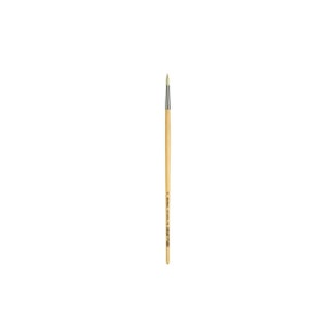 Acrylic & Oil Paint Brush, Da Vinci Series 7782 Top Acryl Round Acrylic, Oil Paint Brush, Size 8; Watercolor, Gouache, Acrylic Painting