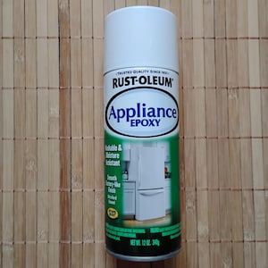 White Appliance Epoxy Enamel Specialty Spray Aerosol Paint, Rust-Oleum 7881830