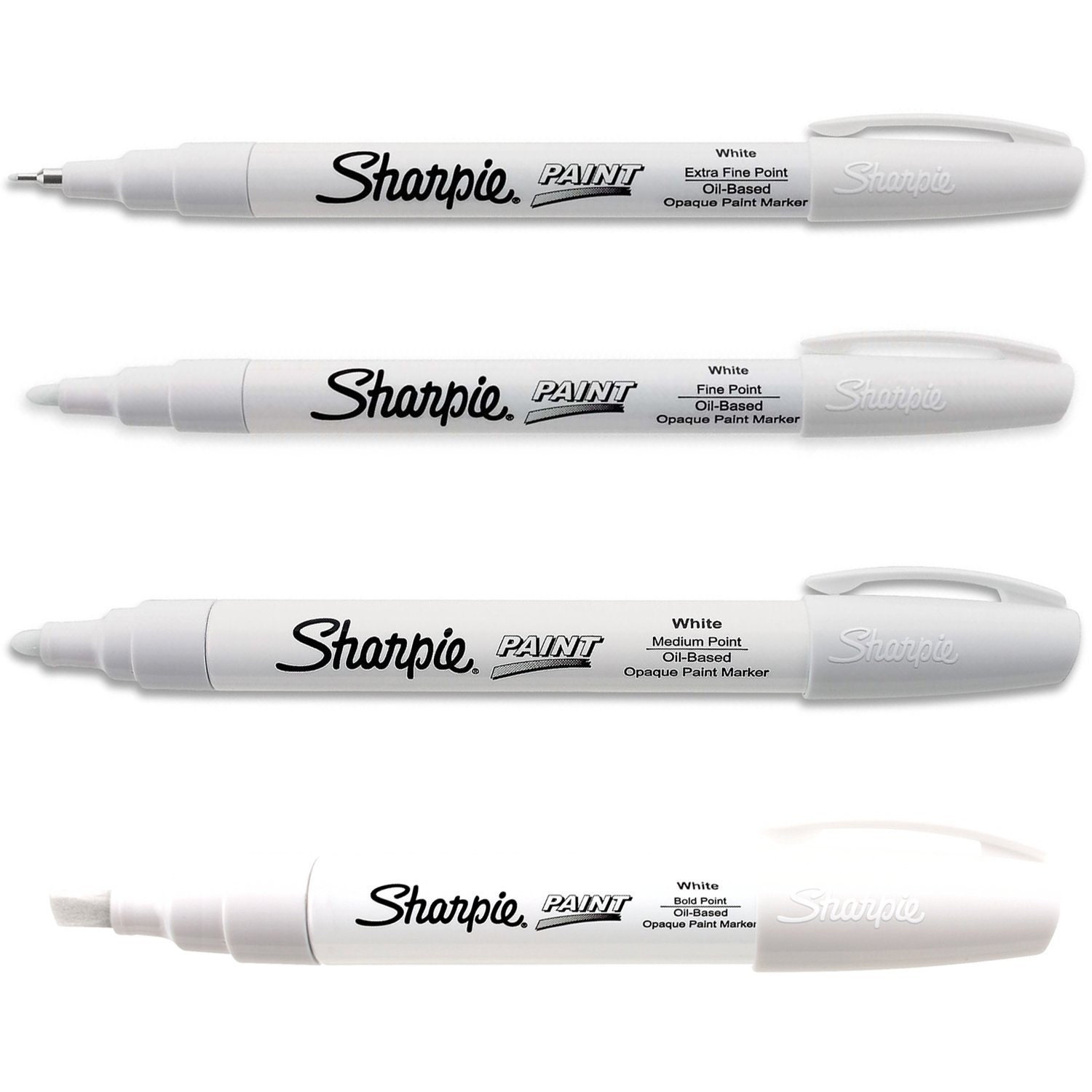 Sharpie Oil-Based Paint Marker - Black, Extra Fine Point