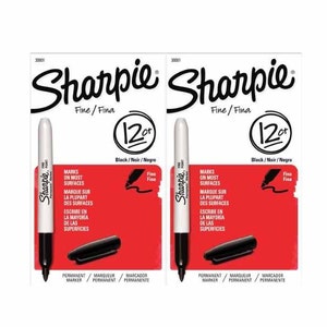 12 Sharpie Brown Markers, Fine Point; Illustration, Drawing, Blending,  Shading, Rendering, Arts, Crafts
