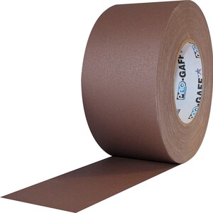 Ruban adhésif marron ; Ruban adhésif résistant à l'eau, résistant à l'eau et polyvalent de qualité professionnelle, large, 3 po.