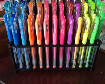 100 bolígrafos de gel para colorear; libros para colorear para adultos, dibujo, estudio bíblico, planificador, bolígrafos de gel para scrapbooking; neón, pastel, metálico, con purpurina y más