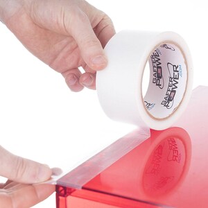 Transparent Repair Duct Tape, All Weather Indoor, Outdoor; 2in by 20y, Clear, Strong, Water, UV Resistant, Multipurpose Duct Tape, Duck