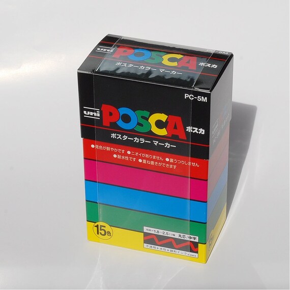 POSCA Ersatzspitzen PC-5M – 3er Pack Für Marker Mit Mittlerer Rundspitze