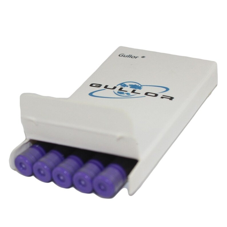 25 Purple Fountain Pen Ink Cartridges Standard International Size Fountain Pen Ink Cartridges
