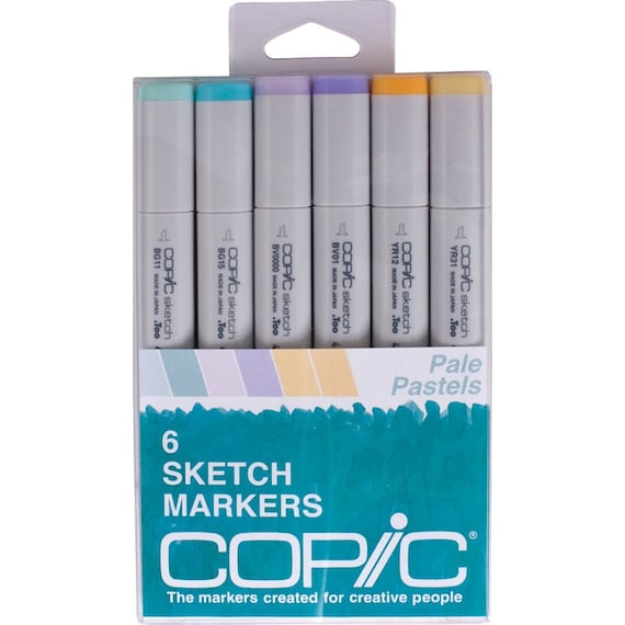 Copic Sketch Markers for Fish Detail
