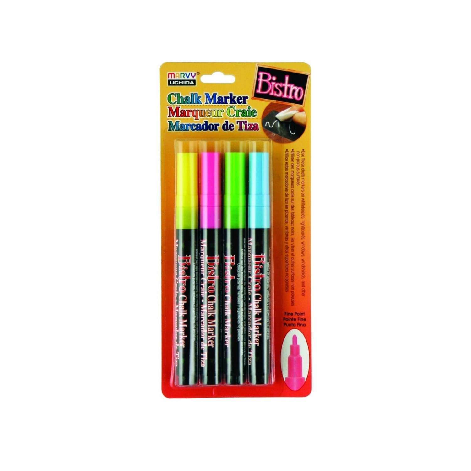 24ct Color Collection Chalk Markers 