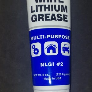Lucas Oil White Lithium Grease Lubricant Lube, 8oz, LUC10533