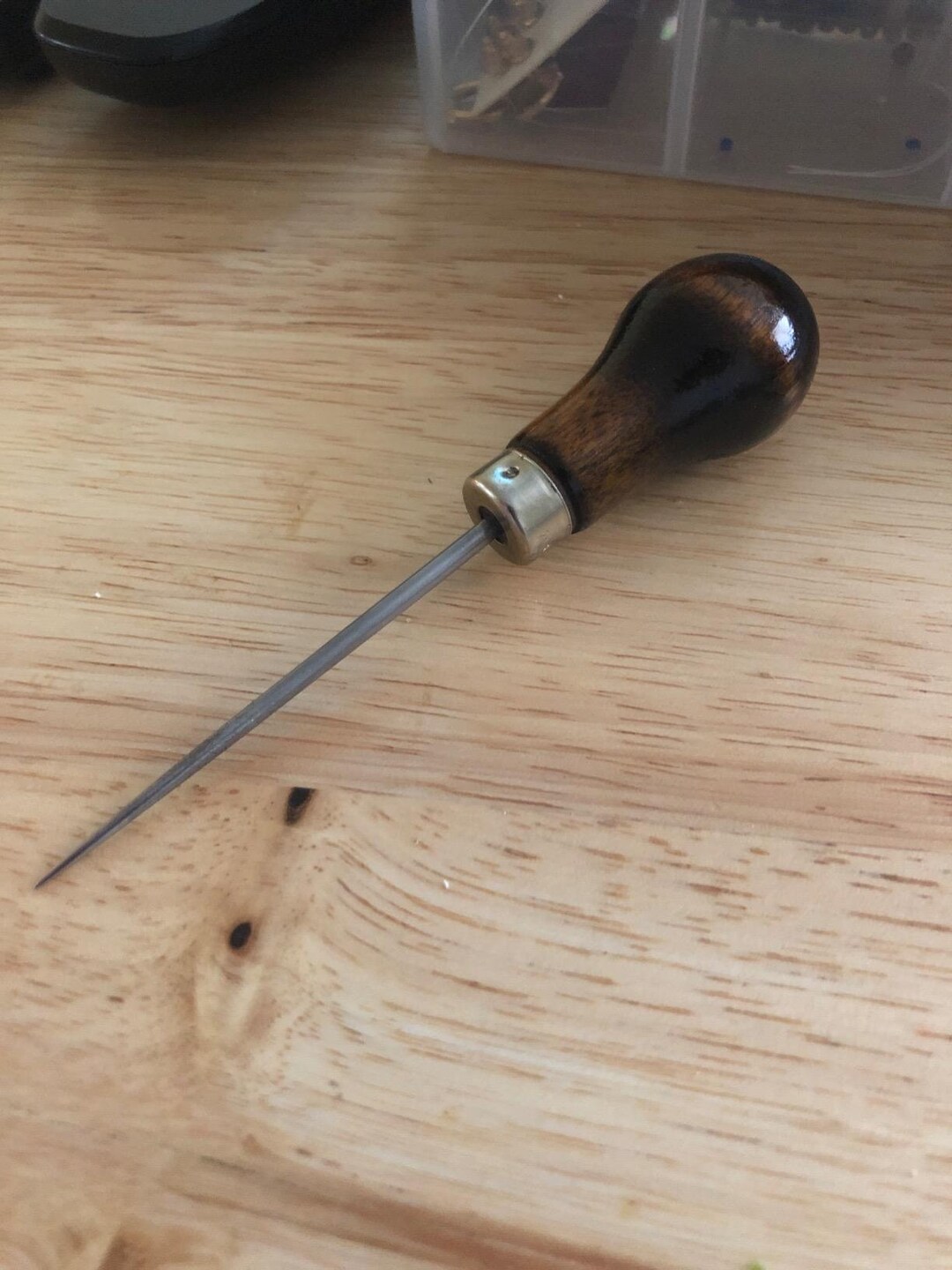 Awl Tapered, Heavy Duty, Bookmaking, Leatherworking, Shoemaking