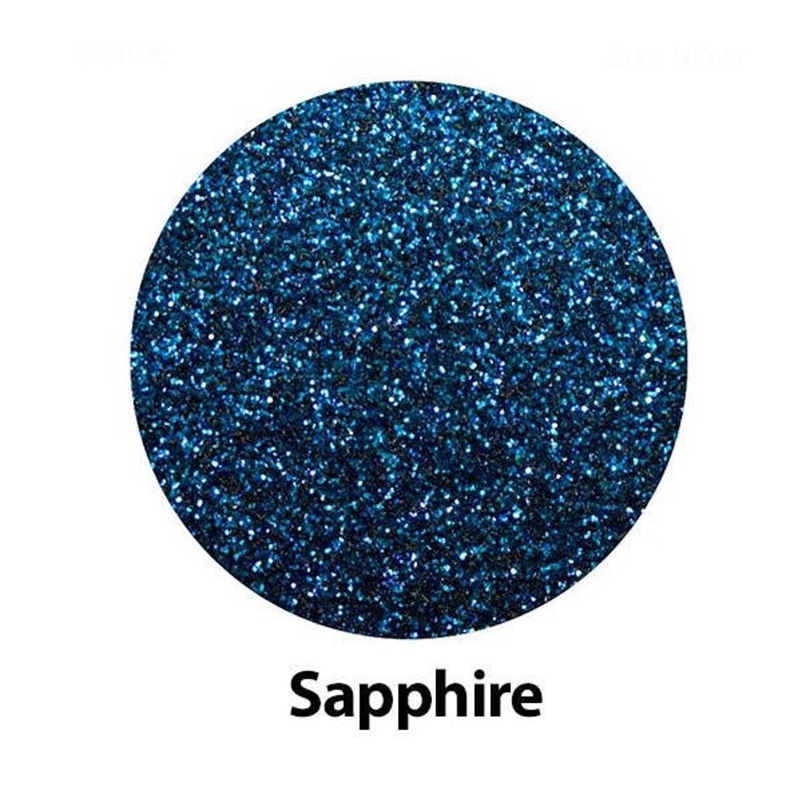 Sapphire Blue Glitter HTV Iron On Heat Transfer Vinyl for Most | Etsy