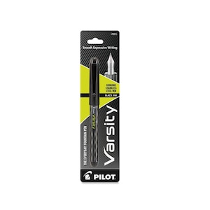 Pilot Disposable Fountain Pen, Pilot Varsity Black Fountain Pen