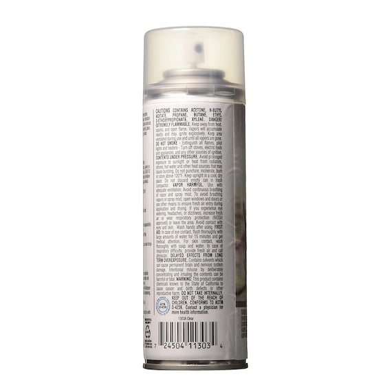 Crystal Clear Krylon Acrylic Coating Spray Krylon K01303A07