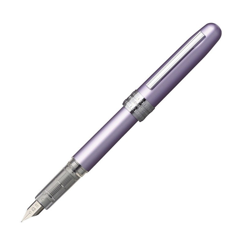 Violet Platinum Plaisir Fountain Pen Inking Fine Nib Fountain Pen Calligraphy Ink Pen for Writing Drawing