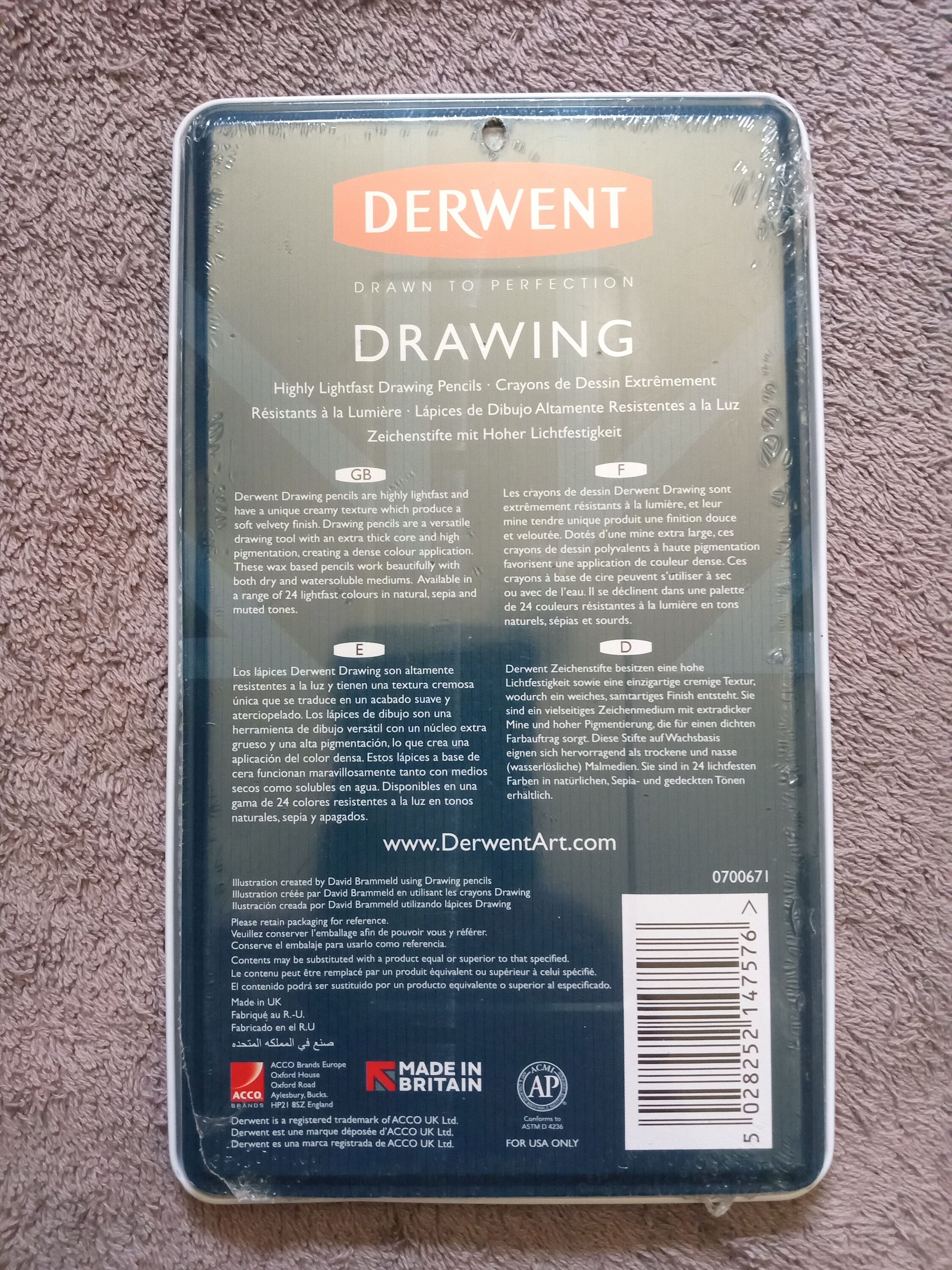 Derwent Karandashi Zeichenstifte Set – Weiche Farbminen, 5 Mm Strich, Für Künstler & Naturstudien