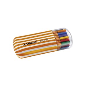 Stabilo &quot;Never Bleed or Smear&quot; Fine Tip 20 Markers; 0.4mm Tip Point; 20 Book Coloring Pens Zebrui Box Set; Bible Study Journaling Diary Pens