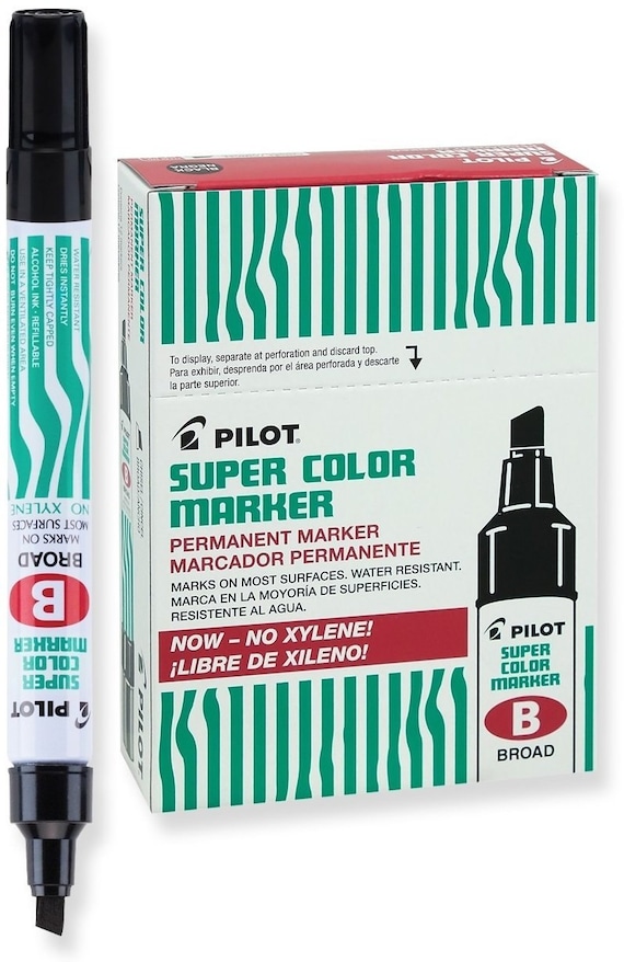 Pilot Super Color Jumbo Permanent Marker - Black