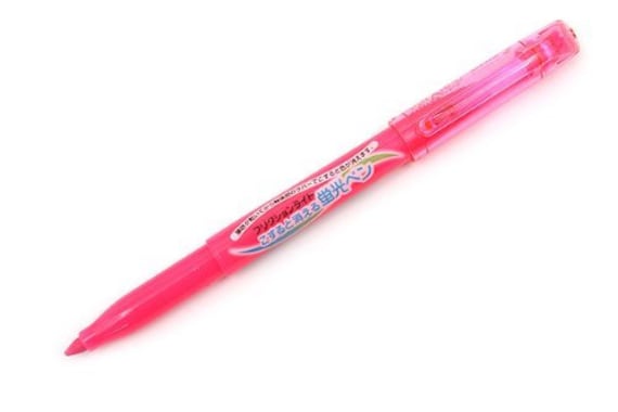 Japan Import Pink / Orange / Yellow / Green / Blue / Violet Pilot Frixion Light Fluorescent Ink Erasable Highlighter Pen 