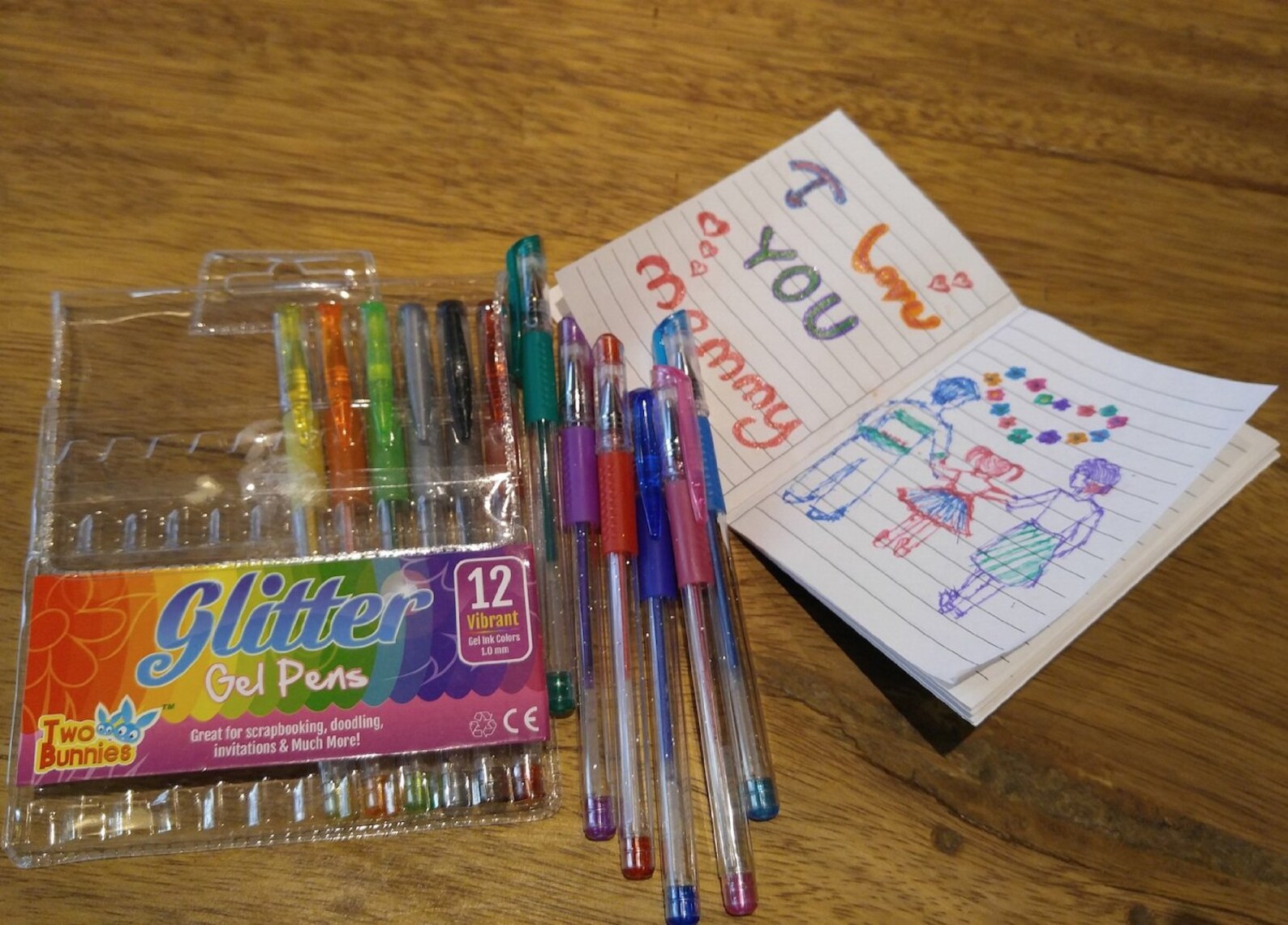 Glitter Gel Pens for Adult Coloring Books
