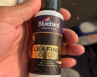 Gold Leaf Adhesive, Metallic Leaf Gilding Leafing Glue, 3.4 Fl. Oz., 100mL