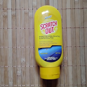 Formula 1 Scratch Out Car Wax Polish Paste, Scratch Remover for All Auto Paints; Moderate Scratches, Bird Droppings, Tree Sap Swirl Remover