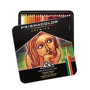 Prismacolor PREMIER Soft Core Farbiges Set mit 48 Stiften; Zeichnung, Mischung, Schattierung & Wiedergabe, Prismacolor Arts Crafts