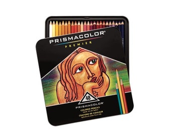 Prismacolor Premier Soft Core Colored Set of 48 Pencils; Drawing, Blending, Shading & Rendering, Prismacolor Arts Crafts