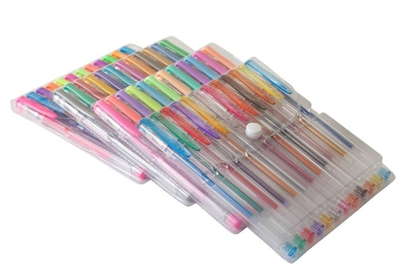 48 Unique Colors (No Duplicates) Gel Pens Gel Pen Set for Adult Coloring  Book US