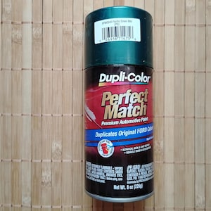 Dupli-Color Ford Pacific Green metallic motorlak spuitbus met keramiek, dubbele kleur Perfect Match Automotive PS EBFM03457 BFM0345