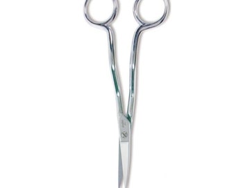 Gingher 6 Inch Double-Curved Scissors; Gingher Embroidery Scissors; Fabric, Thread, Needlework Yarn, Quilting, Embroidery