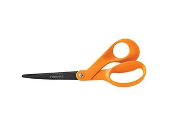 Fabric Craft Scissors, Shears; Sewing Quilting Embroidery Dressmaking Tailors Fiskars 8 Inch Non-stick Craft Scissors