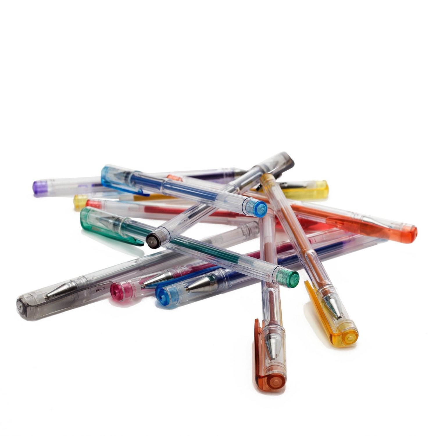 12 Glitter Gel Pens Adult Book Coloring, Bible Studies, Mindfulness,  Planners, Sketching, Drawing Colored Gel Pens 