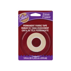 Fabric Fusion Tape, 1/4&quot; x 20 Feet, Seam Binding Bias Repair Clothing Sewing Embellishing Binding