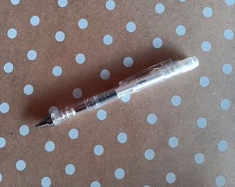 Tombow Monograph Mechanical Automatic Pencil, Shaker, Clear, 0.5mm, DPA-138A