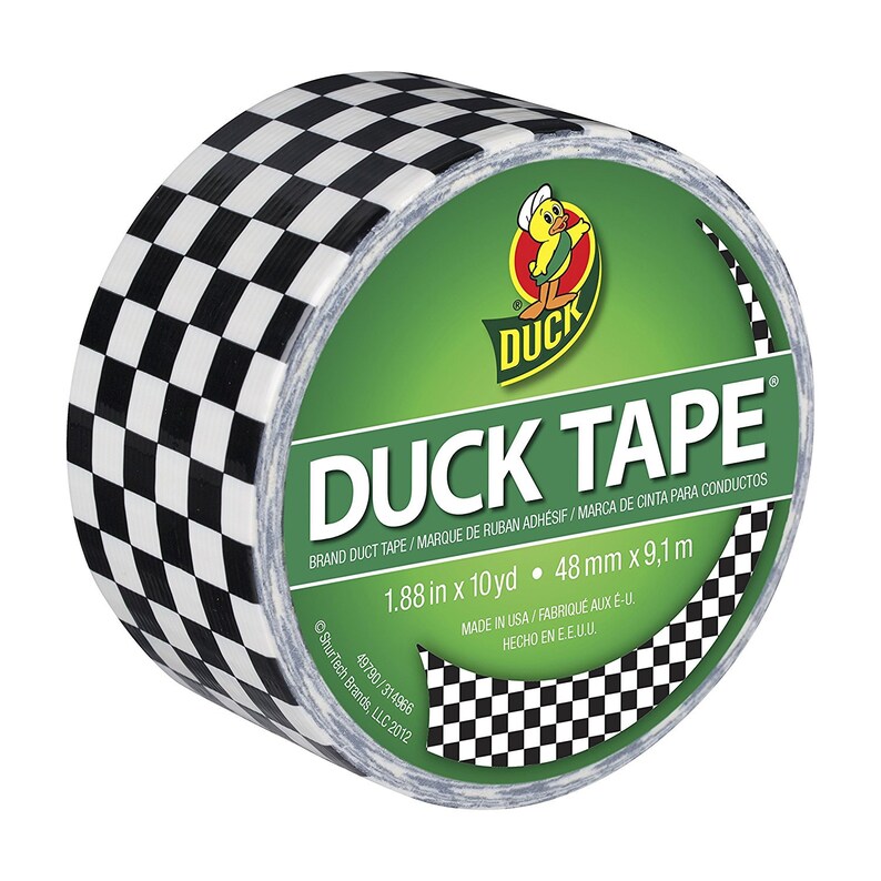 Checkers Duct Tape 1.88 48mm X 10 Yards 9 Meters Etsy