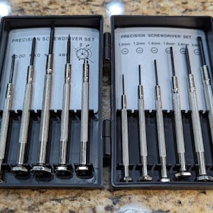 11 x Mini Precision Screwdriver Set, Classic Small Screwdrivers for Modeling, for Electronics, Toys, Computer, Watch Repair