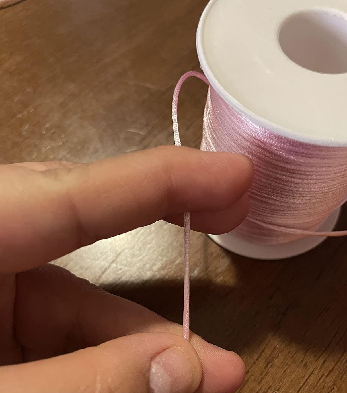 Fil Nylon Satiné 2,5mm Pour Création De Bijoux Et Bracelets - Lot De 3, 5 Ou 10 Mètres - Neuf, Fabriqué En France
