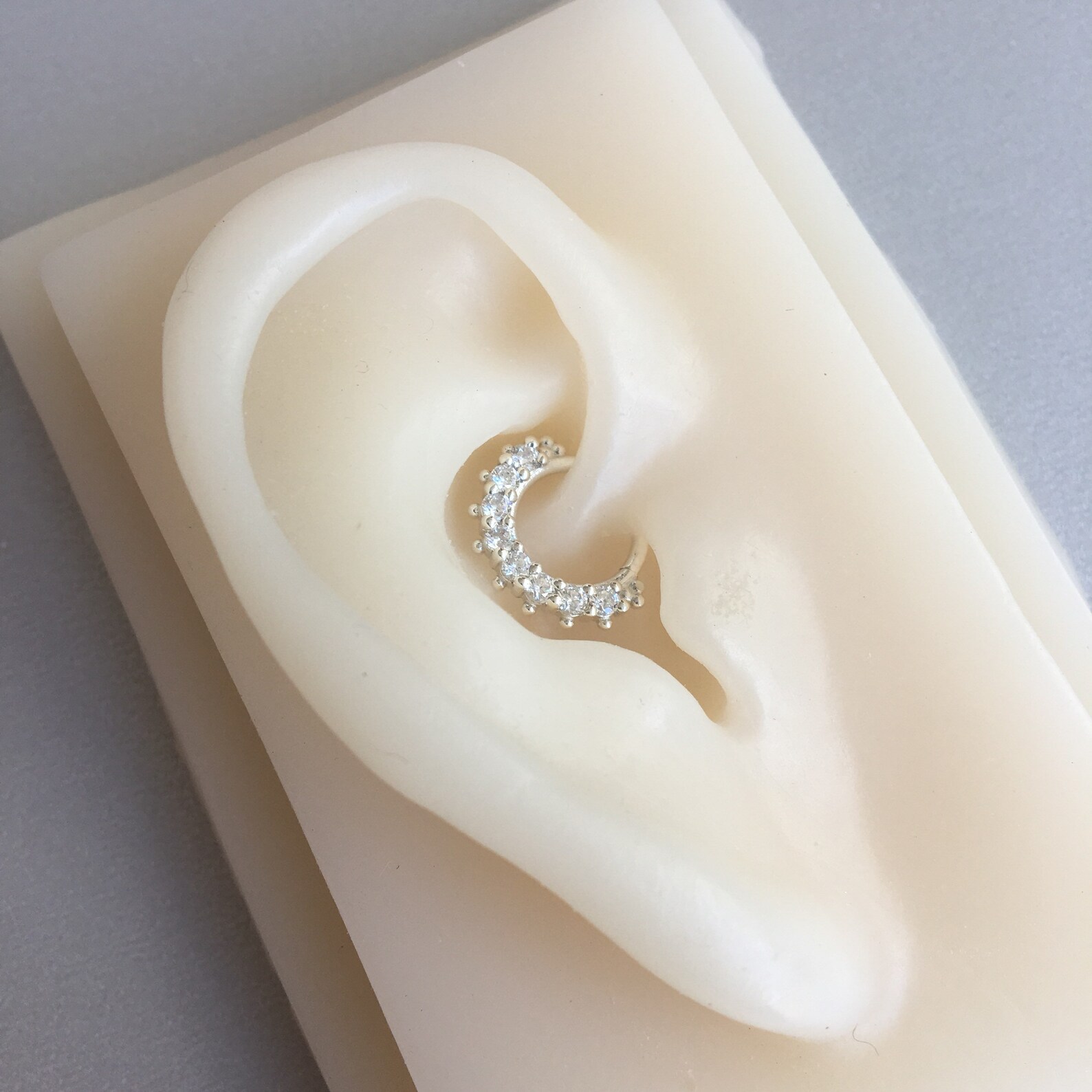 Sterling silver helix hoop Clearance