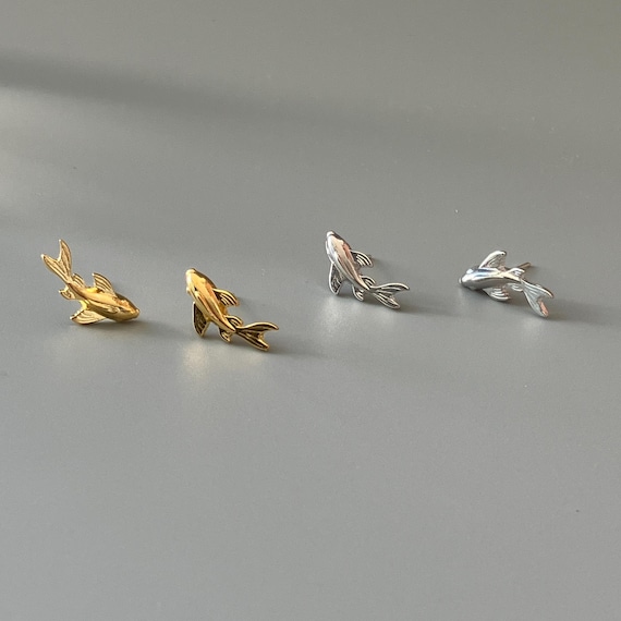 1 Pz Cristallo 16G Elica Tragus Orecchini In Acciaio Inox Fiore Rook Conchiglia Ve Indietro Cartilagine Body Piercing Gioielli Bilanciere - Foto 6