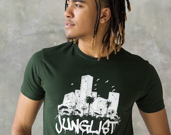 Junglist Sound System T-Shirt – Drum and Bass Graphic Tee