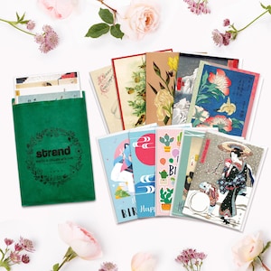 Biglietti di auguri Mix & Match Bundle - Set di carte di 5 10 Buon compleanno Natale Vintage Wedding Any Occasion Japanese Kawaii Cute Mix Pack