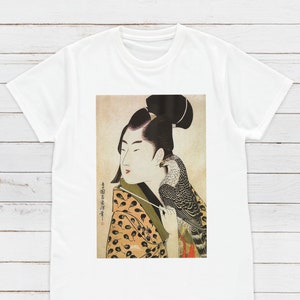 Hot Trending Japanese Ukiyo-e T Shirt Woodblock Art Japan Cat Yokai Horror Mens Tee Vintage Birthday Gifts