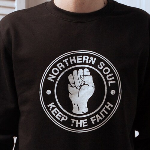 Northern Soul Keep The Faith Uomo Musica T-Shirt Danza Motown - Foto 4