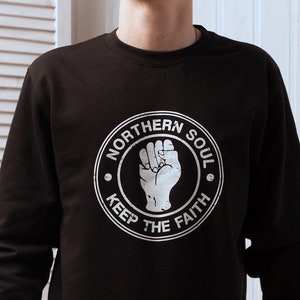 Keep The Faith Men/'s Sweatshirt Jumper