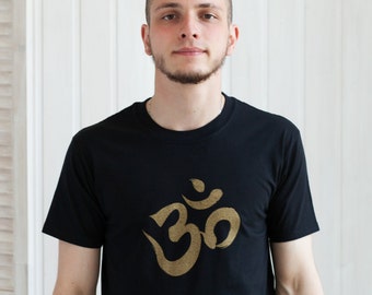 Om Symbol T-Shirt – Yoga, Meditation, Sanskrit Design