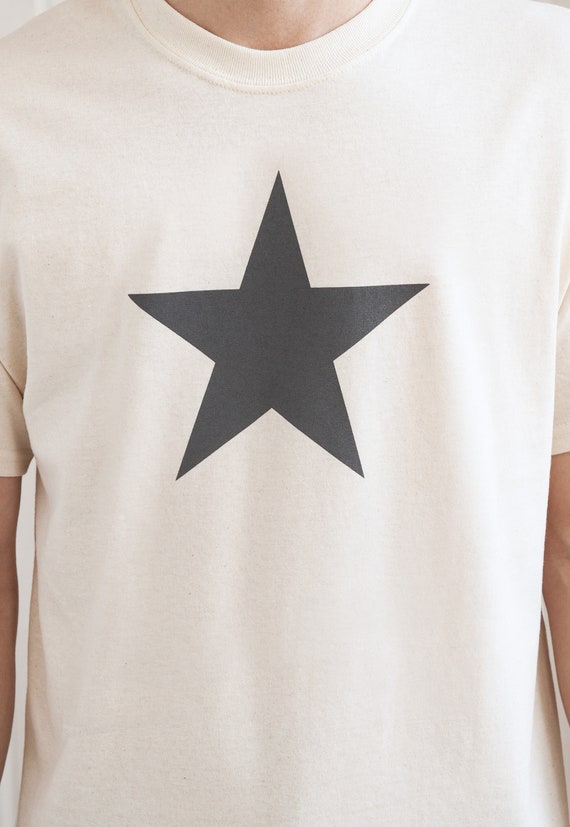 Star T Shirt Minimalist Abstract Geometric Streetwear Skater