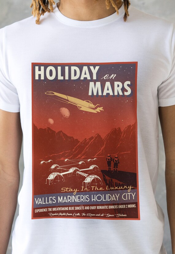 T shirt mars hotsell