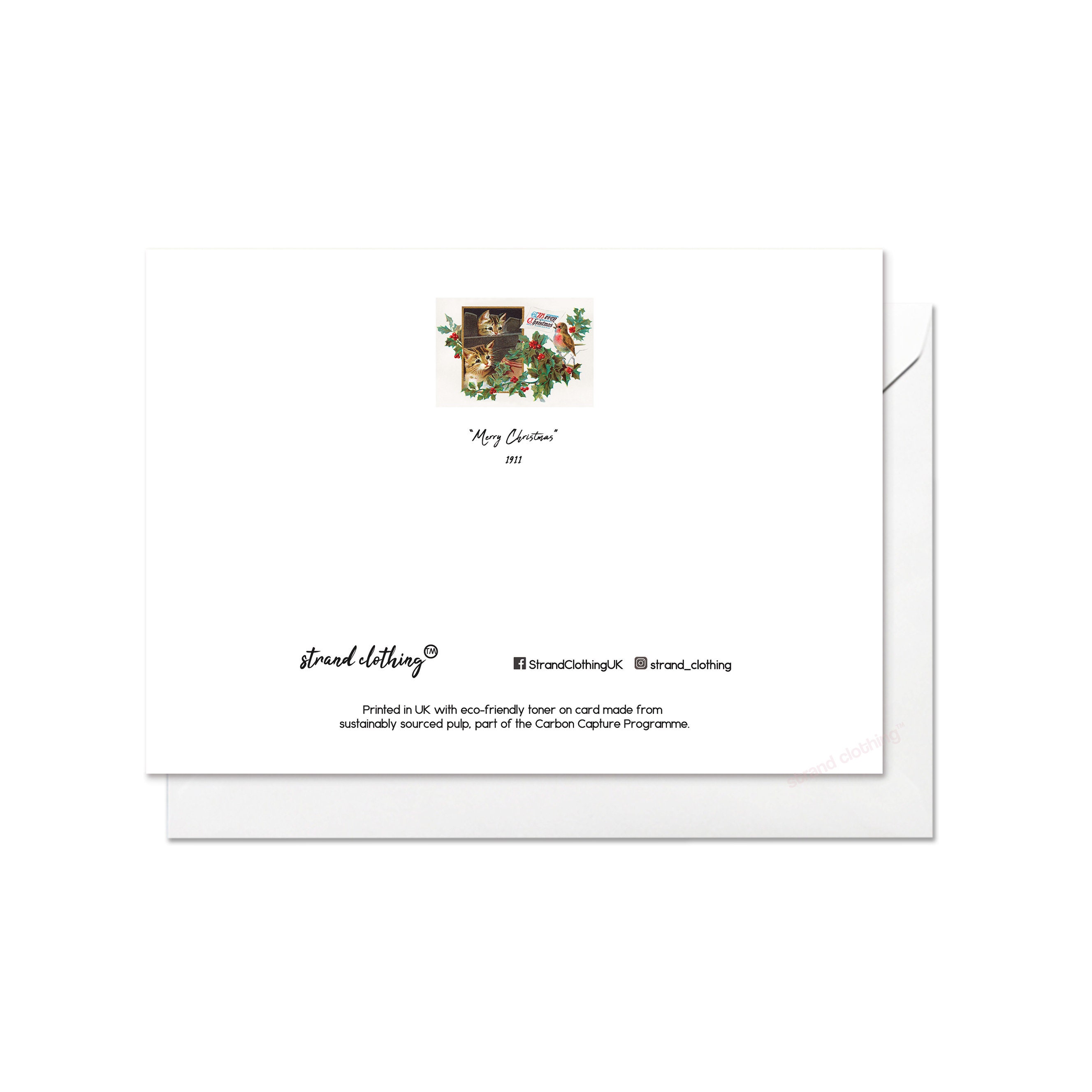 Viktorianische Weihnachtskarten-Set – Skurrile, Lustige Motive Mit Rotkehlchen & Umschlägen | 12.5x17.5cm