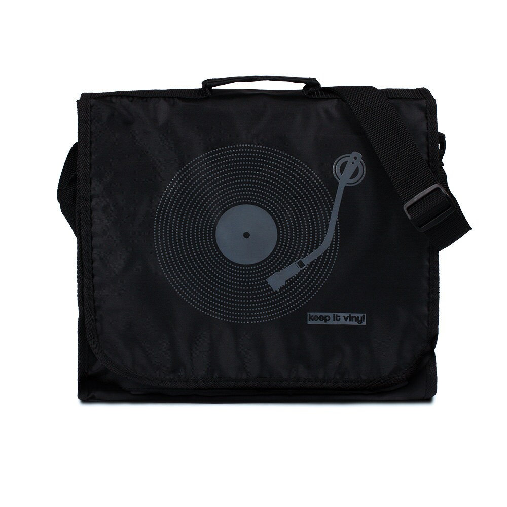 Vinyl Vintage Messenger Bag (LG)